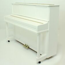 Steinhoven SU112 Upright Piano, Polished White (112cm, 44")
