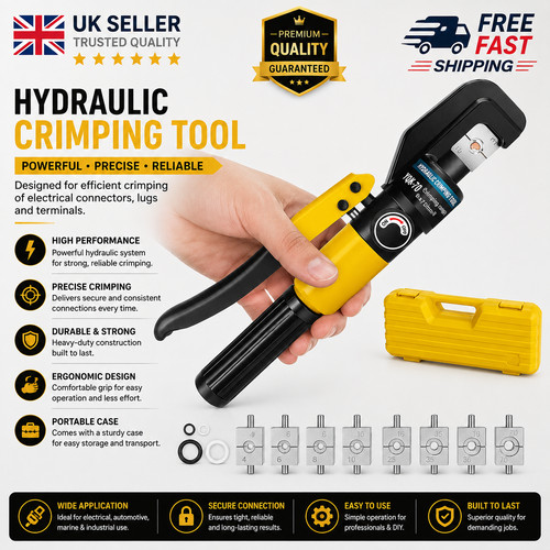 Dies hydraulic crimper set - hydraulic,