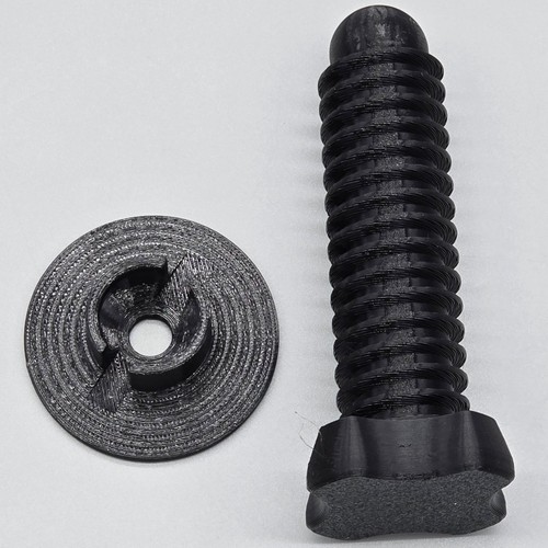 Clamp screw and pad - clamp,