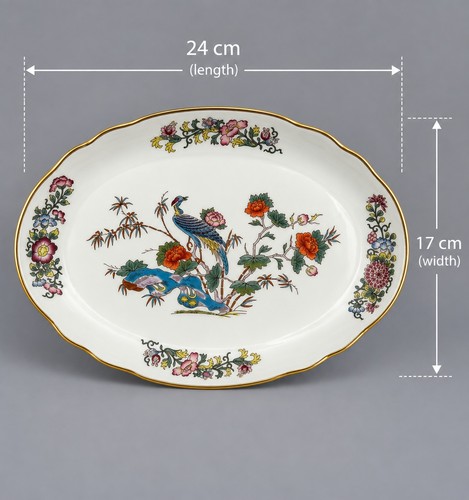 Wedgwood kutani crane - kutani,
