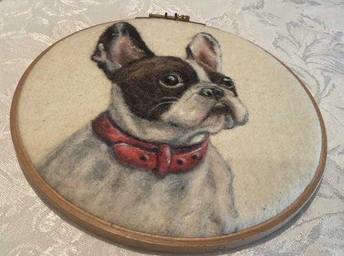 Felted unique picture - felted,