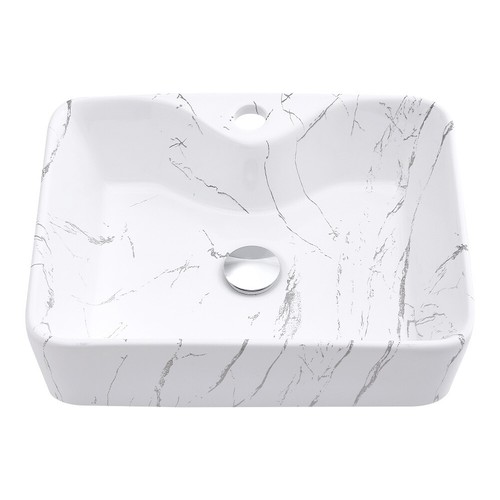 Modern ceramic vanity wash - modern,