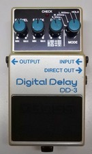 BOSS DD-3 Digital Delay Guitar Effect Pedal MIJ 1987 #379 Early Model DHL or EMS