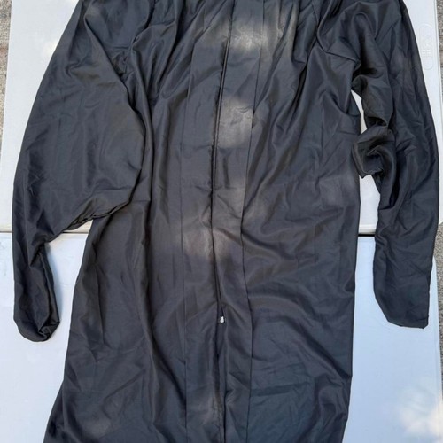 Jostens black graduation gown