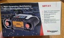 Megger MFT-X1 Multifunction Installation Tester - New, Boxed and Complete