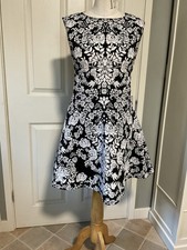 Lipsy Black White Celtic Style