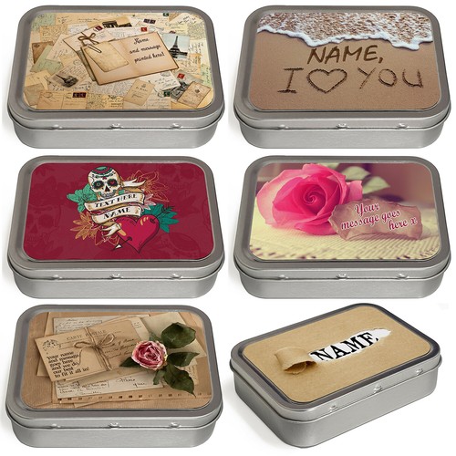 Personalised tobacco tin - personalised,