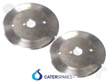 80mm KEBAB MACHINE BLADES x 2 ARCHWAY GURDEN TOPLINE DONER MEAT CUTTER SLICER