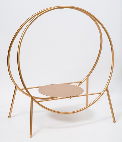 Gold 80cm wedding cake stand - 80cm,