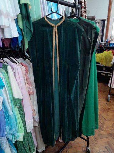 Velvet green cloaks theatrical - velvet,