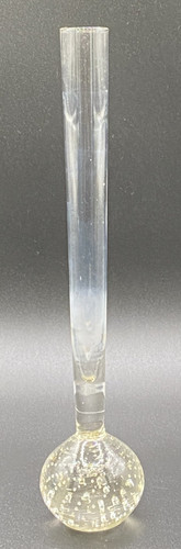 Tall clear glass - glass, stem