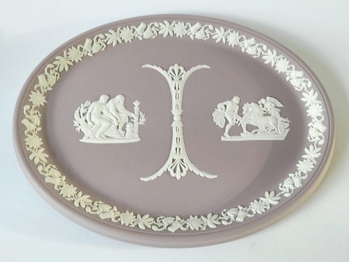 Wedgwood jasper lilac tray - jasper,