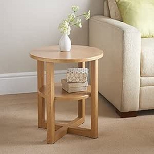 Small oak finish - finish, table