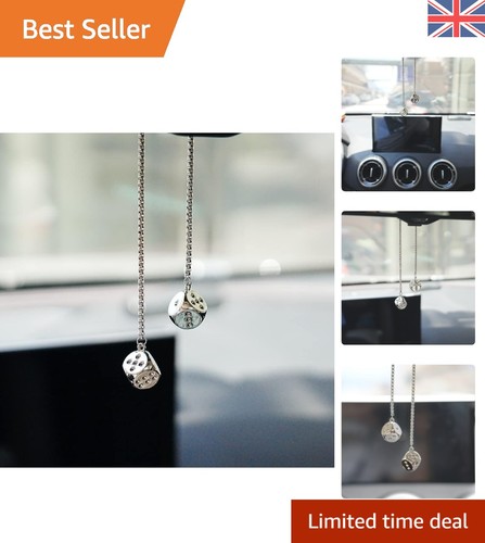 Elegant hanging dice pendant - dice,