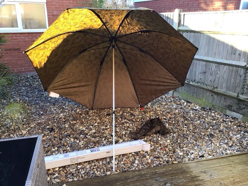 Fox brolly used carp - used,