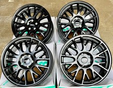 19" Black PHX Alloy Wheels Fits Volkswagen Arteon Caddy + Alltrack Eos 5x112