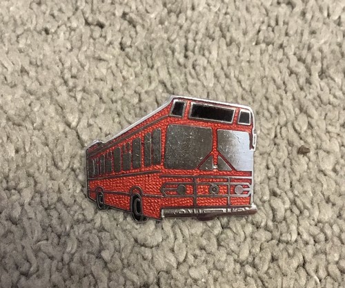 Vintage red single decker - vintage, bus