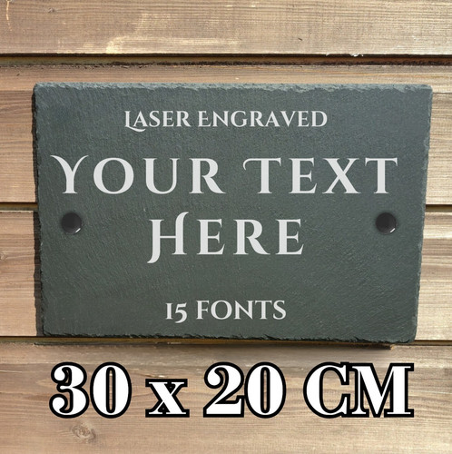Personalised slate engraved - personalised,