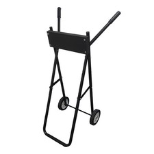 Outboard Motor Engine Trolley 85 KG Capacity Outboard Motor Trolley Stand Black