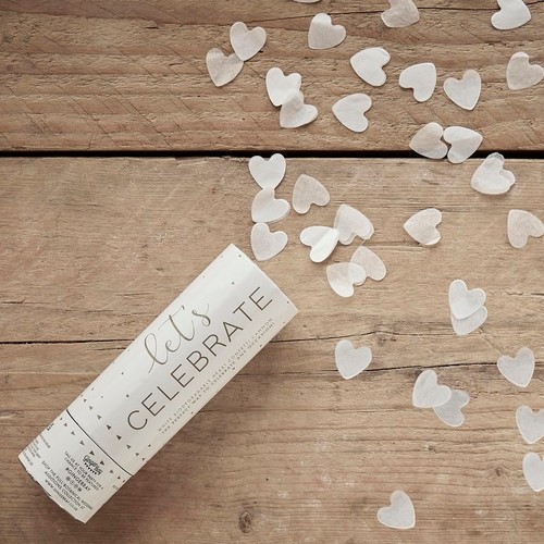 Ginger ray white heart shaped - ginger,