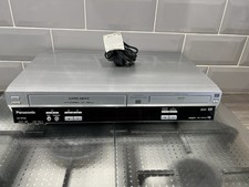 Panasonic NV-VP33 VHS DVD Recorder Tested Working No Remote Silver