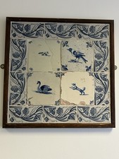 Framed collection of