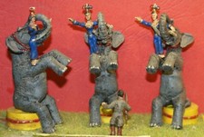 Circus Seated Elephant Act trainer CIR3 UNPAINTED OO Scale Langley Models Kit