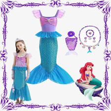 Mermaid Tail Girls Ariel