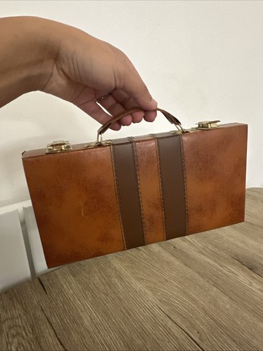 Vintage mini backgammon - mini,