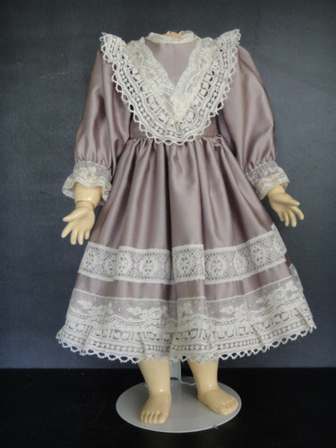 Purple silk dress for vintage - silk,