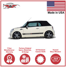 Fits Mini cooper Convertible top With heated Glass window 2003-2008 Canvas Cloth