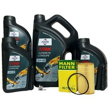 Porsche Boxster 987 MK1 Service Kit Fuchs Titan Supersyn Longlife 5W-40 & Filter