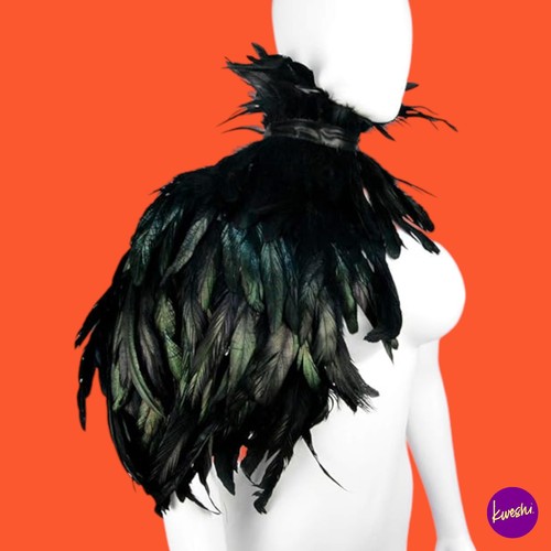 Homelex gothic feather cape - homelex,