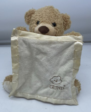 Gund Peek A Boo Teddy Bear Animated Plush Soft Toy 12” Tested & Working