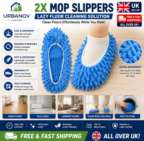 Mop slippers lazy - 2x,