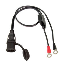 OPTIMATE O1 Lead Permanent Charging Connection Cable Motorcycle Quad MX Enduro