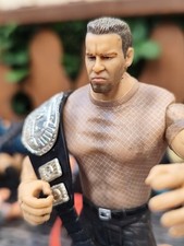 Christian WWE Action Figure 2003 JAKKS PACIFIC with Intercontinental Title Belt