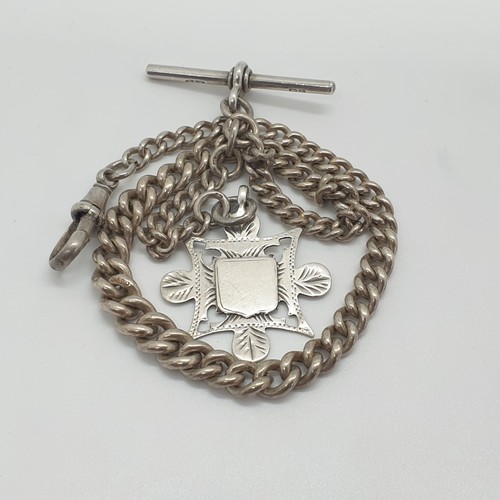 Antique sterling silver albert - silver,