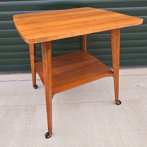Mid century wooden side table - century,