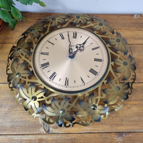 Metamec clock sunburst - metamec,