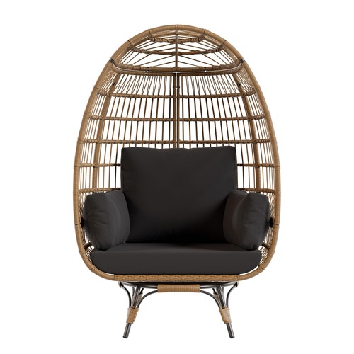 Oversized 360 swivel rattan - oversized,