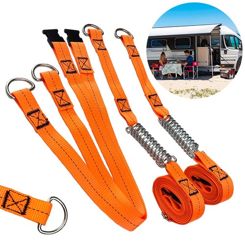 Awning tie down kit - tie,