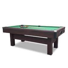Gamesson Cambridge American Pool Table Brown 7ft All Accessories Included