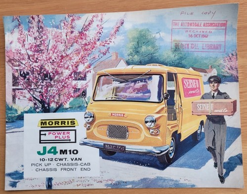 Morris m10 cwt - morris, j4