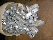 Large quantity of Heras-type fencing brackets