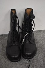 British Army DMS High Leg Leather Combat Boots – UK Size 4