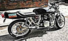 A4 Photo Motorbike Rickman