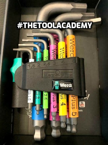 Wera tools coloured hex - wera,