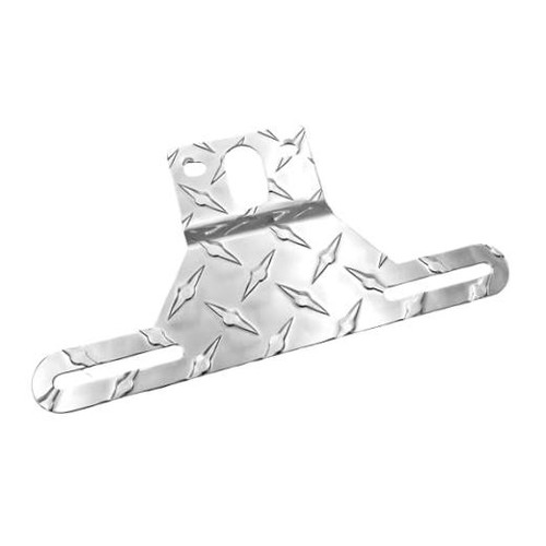 Trailer license plate bracket - license,
