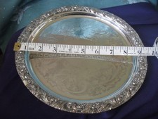 Vintage 8" Sheffield  Silver